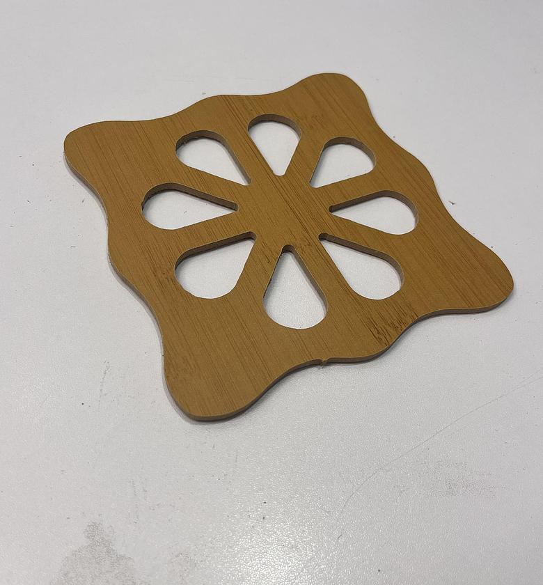 Wood coaster 14cm image