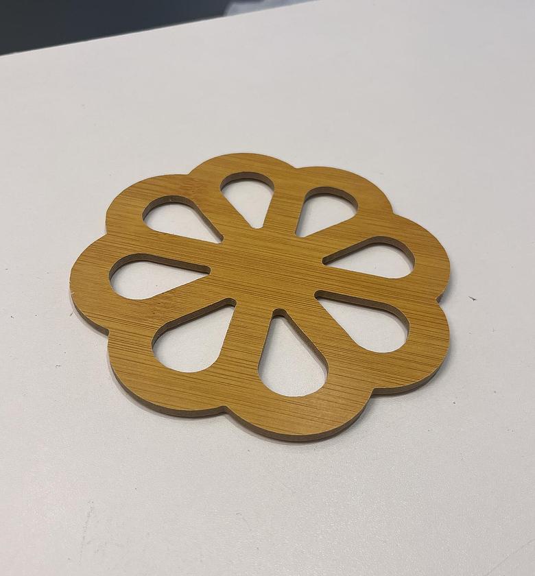 Wood coaster image