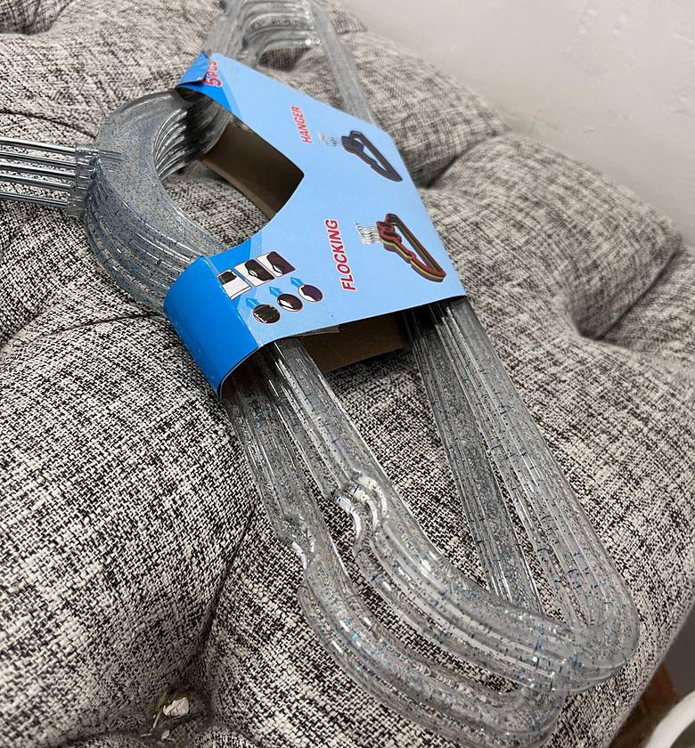 Crystal Silver Acrylic Hanger image