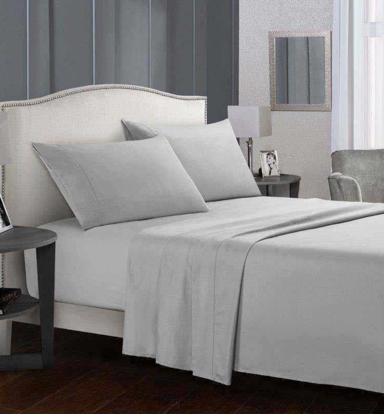 Grey Queen size Bedsheet image