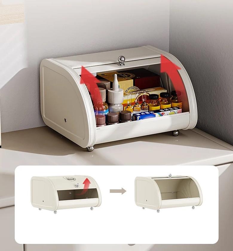 Bread box with footpad  image