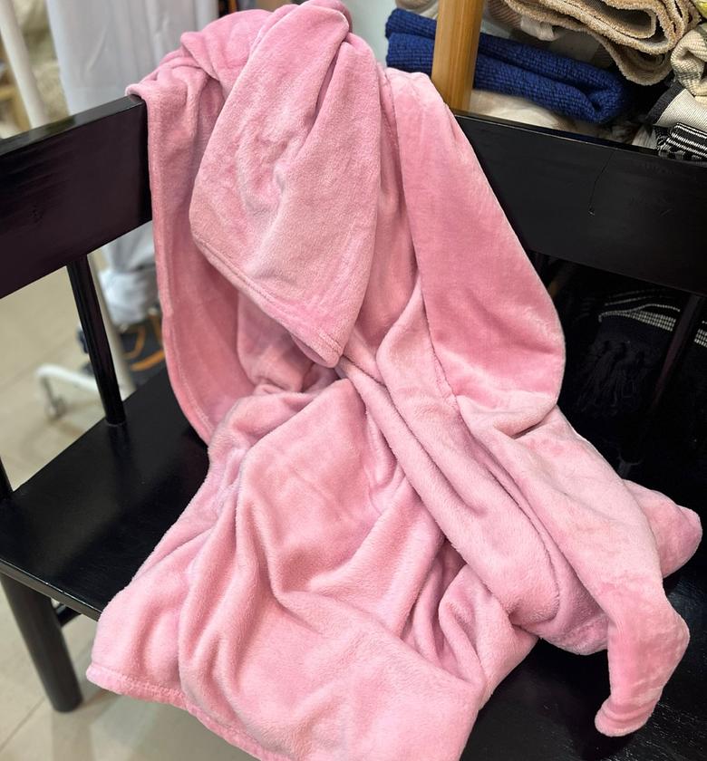 Fleece throw blanket image