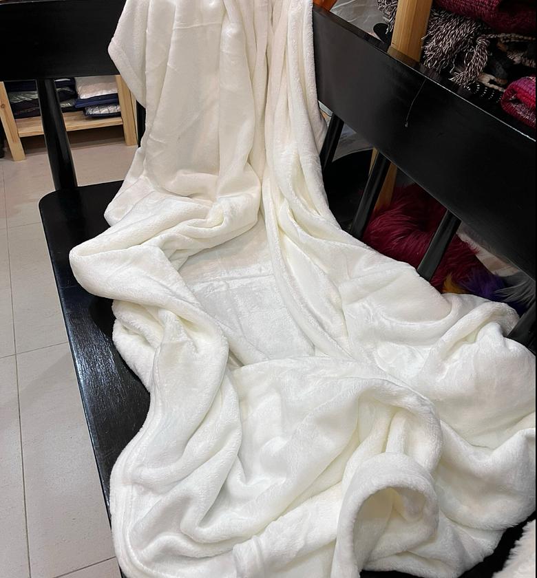 Fleece throw blanket image