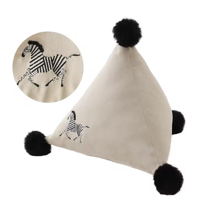 Decor pillow with Pom Pom  image