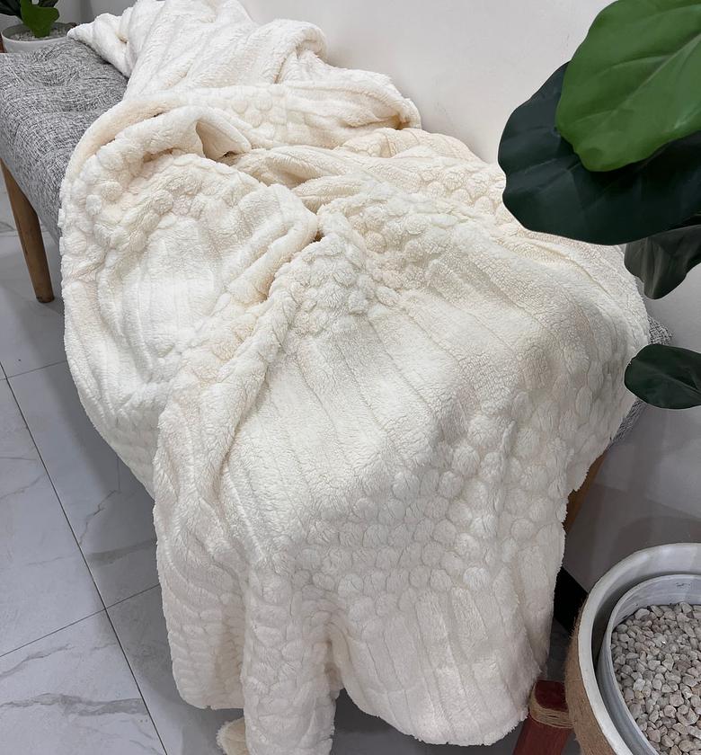 Faux Fur Throw Blanket  image