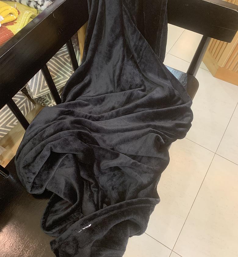 Fleece throw blanket image