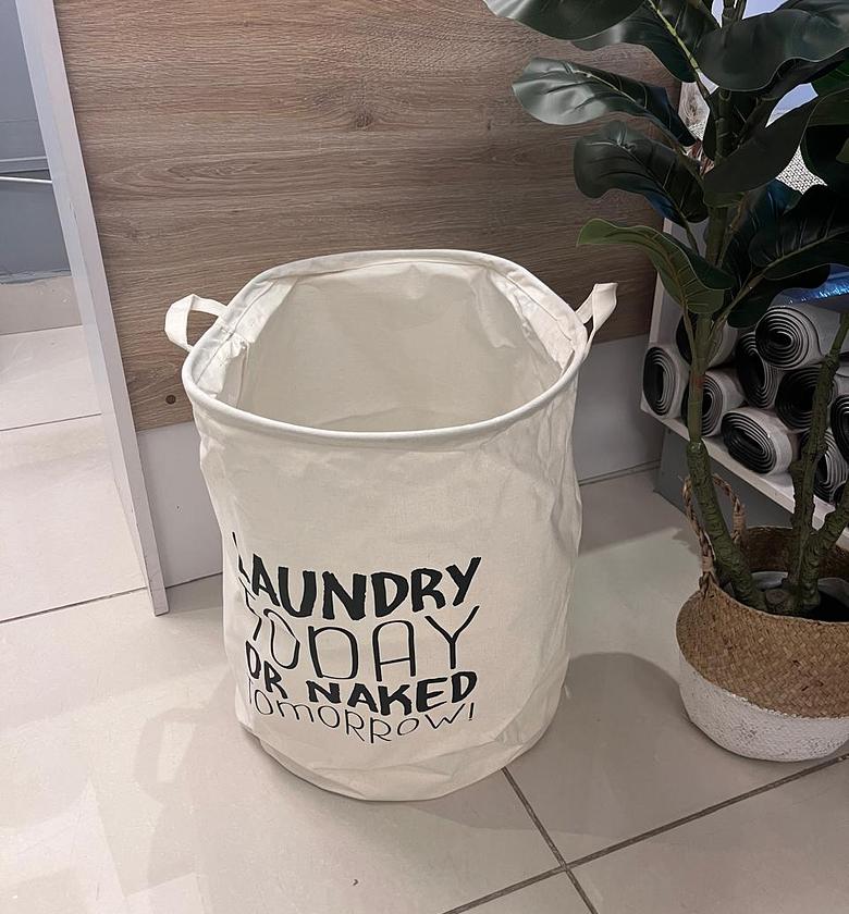 Canvas Laundry basket image