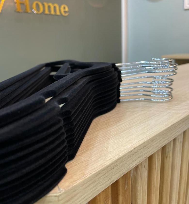 Velvet hangers image