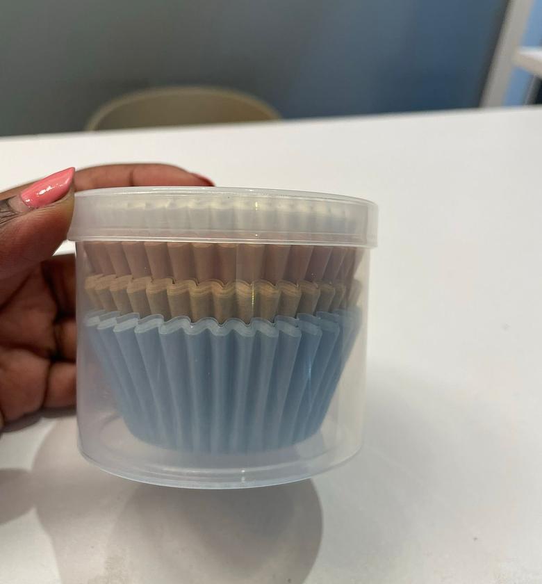 100 Grease Proof Muffin Wrappers image